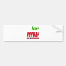 Cool Designs For Norway Bumper Stickers