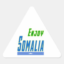 Cool Designs For Somalia Triangle Sticker