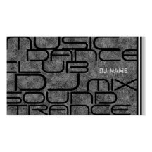 Cool DJ Business Card