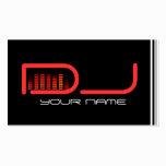 Cool DJ Business Card business cards