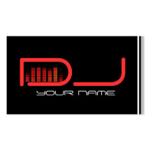 Cool DJ Business Card
