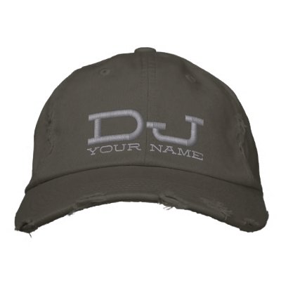 Cool DJ Hat Baseball Cap by istanbuldesign