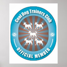 Cool Dog Trainers Club Posters