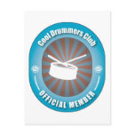 Cool Drummers Club Post Card