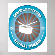 Cool Drummers Club Print