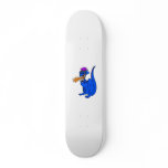 Cool Dude Flaming Dragon Skate Board Deck