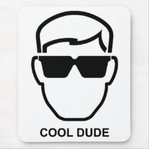 Cool Dude Mouse Mats