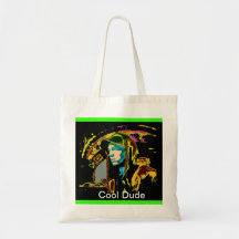Cool Dude Shopping Canvas Bags