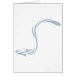 Cool Electric Eel Fish Icon Logo cards