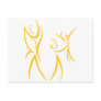 Cool Family Playing Bonding Together Logo Post Card