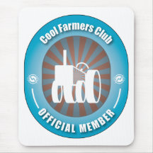 Cool Farmers Club Mouse Pad