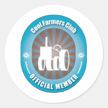 Cool Farmers Club Stickers