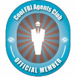 Cool FBI Agents Club Photo Cutouts