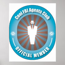 Cool FBI Agents Club Posters