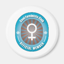 Cool Feminists Club Magnets
