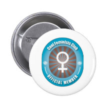 Cool Feminists Club Pin