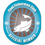 Cool Fishermen Club Cut Outs