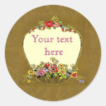 Cool Flower Box Effect Stickers