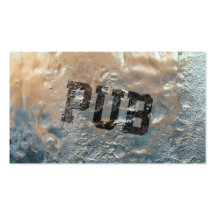 Cool Frozen Ice Pub Business Card