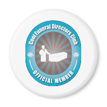 Cool Funeral Directors Club Refrigerator Magnets
