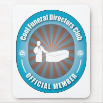 Cool Funeral Directors Club Mouse Mat