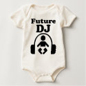 Cool Funny Future DJ Music Headphones Art T Shirt