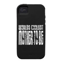 Cool Future Moms Baby Showers Coolest Mother to Be Case-Mate iPhone 4 Cases