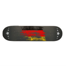 Cool German flag design Custom Skateboard