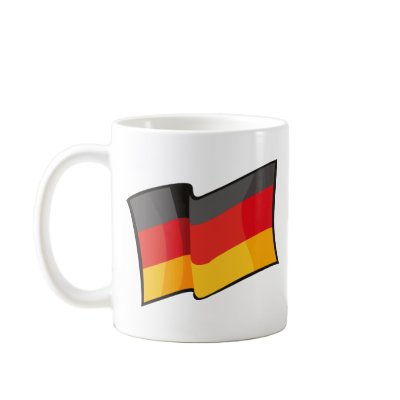 Cool Germany Flag Coffee Mug by worldtees