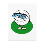 Cool Golfer Post Card