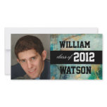 Cool Graduation Announcement Photo Card Template