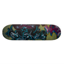 Cool Graffiti Skateboard