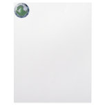 Cool Green And Blue Dragon Gem Letterhead Template