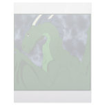 Cool Green And Blue Dragon Custom Letterhead
