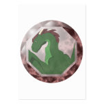 Cool Green And Red Dragon Gem