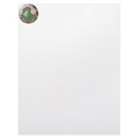 Cool Green And Red Dragon Gem letterhead