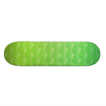 Cool green nature wave vector skate board