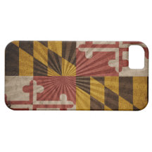 Cool Grunge Maryland Flag iPhone 5 Case