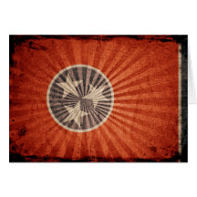 Cool Grunge Tennessee Flag Greeting Card