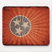 Cool Grunge Tennessee Flag Mousepads
