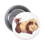 Cool Guinea Pig Pinback Buttons
