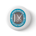 Cool Hair Stylists Club Pinback Buttons