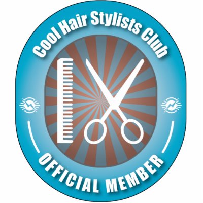 Cool Hair Stylists Club Photo Cut Outs by busybees
