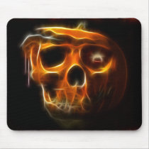 Cool Halloween Death Pumpkin Mousepad