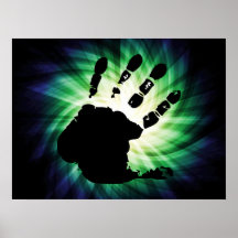 Cool Hand Print; Handprint