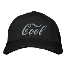 Cool Hat Embroidered Baseball Cap