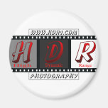 Cool HDR Photography logo Magnets