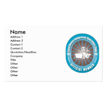 Cool Heavy Equipment Operators Club Business Card Template