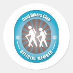 Cool Hikers Club Round Stickers