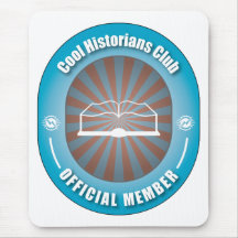 Cool Historians Club Mouse Pads